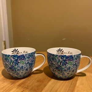 2 Lilly Pulitzer Coffee Cups